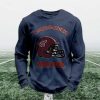 Personalized Virginia Tech Football Waffle Sweatshirt 2