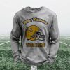 Personalized West Virginia Football Waffle Sweatshirt 3