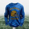 Personalized West Virginia Football Waffle Sweatshirt 6