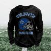 Personalized Wildcats Football Waffle Sweatshirt 3
