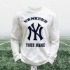 Personalized Yankees Baseball Waffle Sweatshirt 12 Personalized Yankees Baseball Waffle Sweatshirt 1