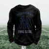 Personalized Yankees Baseball Waffle Sweatshirt 6
