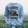 Personalized Yellow Jackets Football Waffle Sweatshirt 4