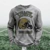 Personalized Yellow Jackets Football Waffle Sweatshirt 5