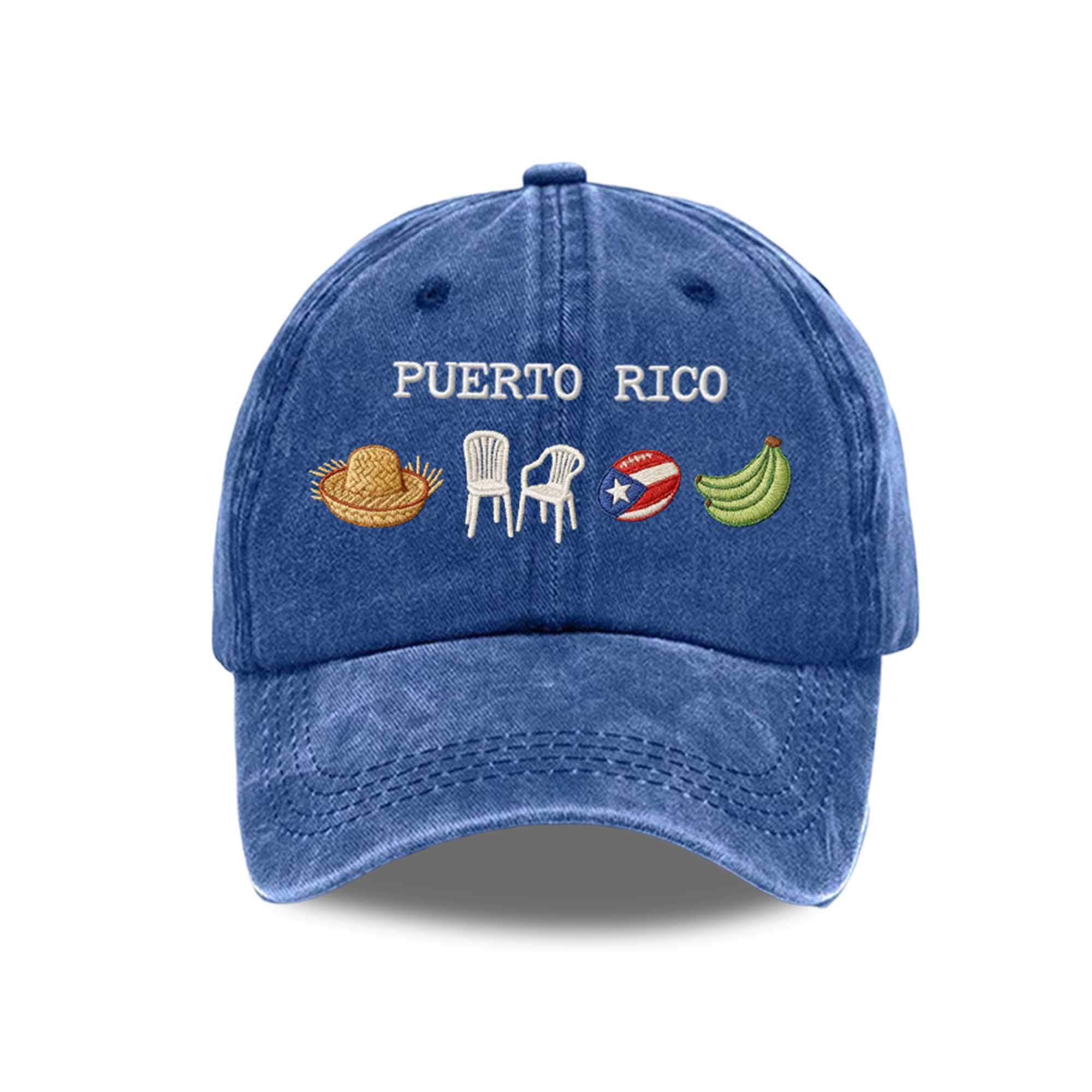 Puerto Rico Cultural Symbol Hat Puerto Rico Cultural Symbol Hat