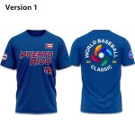 Puerto Rico World Baseball Classic Uniform 2026 Shirt
