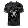 Raiders Black Metal Texture Shirt 4 Raiders Black Metal Texture Shirt 1