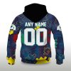 Rams Autism Awareness Football Hoodie 2026 2