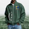 Rams EST 1937 Quarter Zip Waffle Sweatshirt (7)