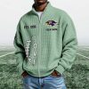 Ravens EST 1996 Quarter Zip Waffle Sweatshirt (9)