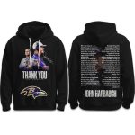 Ravens Thank You John Harbaugh 2026 Hoodie