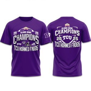 TCU Football Alamo Bowl Champions 2025 Shirt 1