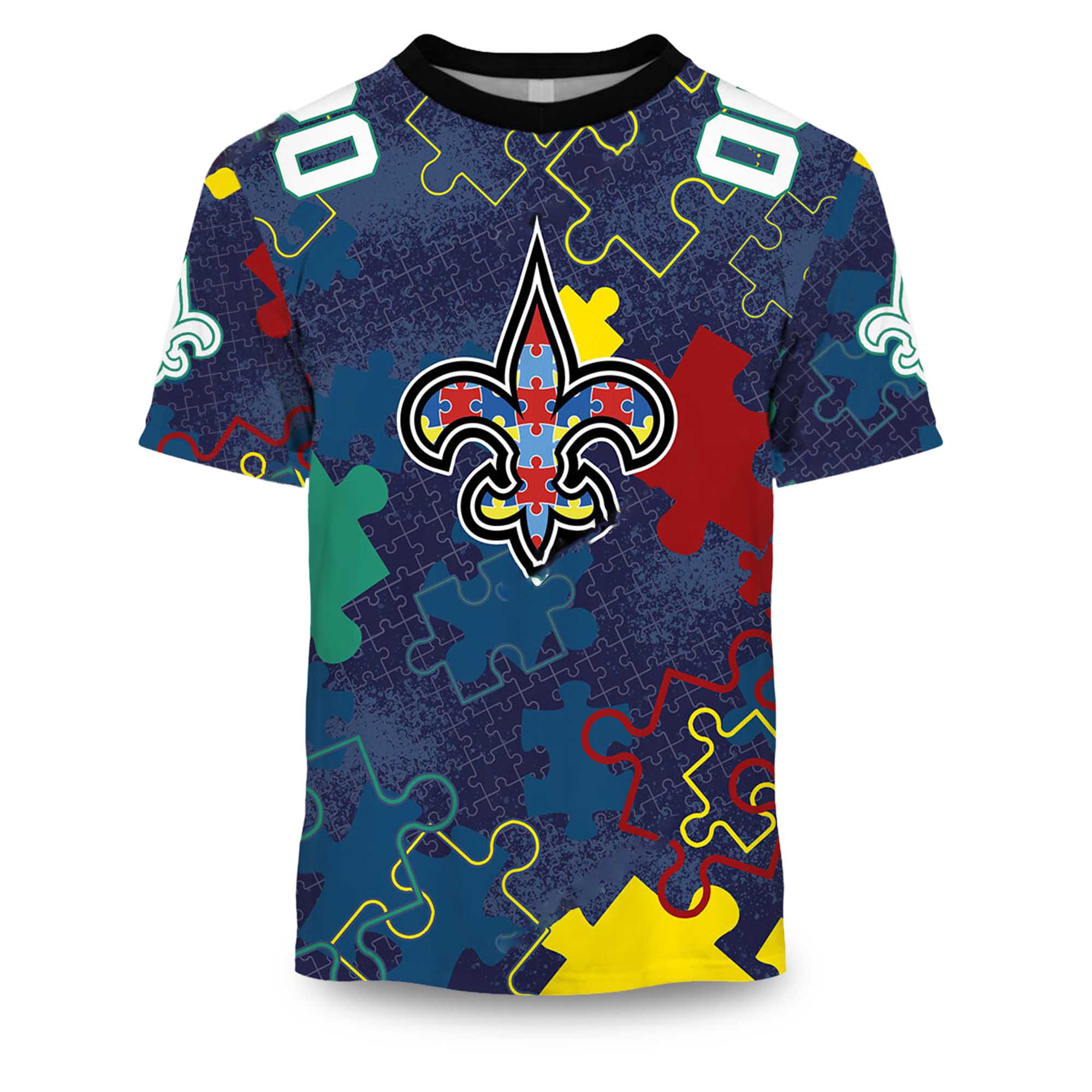 Saints Autism Awareness Football Shirt 2026 2 Saints Autism Awareness Football Shirt 2026 3