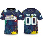 Seahawks Autism Awareness Football Shirt 2026