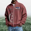 Seahawks EST 1974 Quarter Zip Waffle Sweatshirt (2)