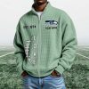 Seahawks EST 1974 Quarter Zip Waffle Sweatshirt (7)