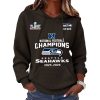 Seahawks National Football Champion 2025 2026 Waffle Hoodie (2)