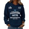 Seahawks National Football Champion 2025 2026 Waffle Hoodie (4)