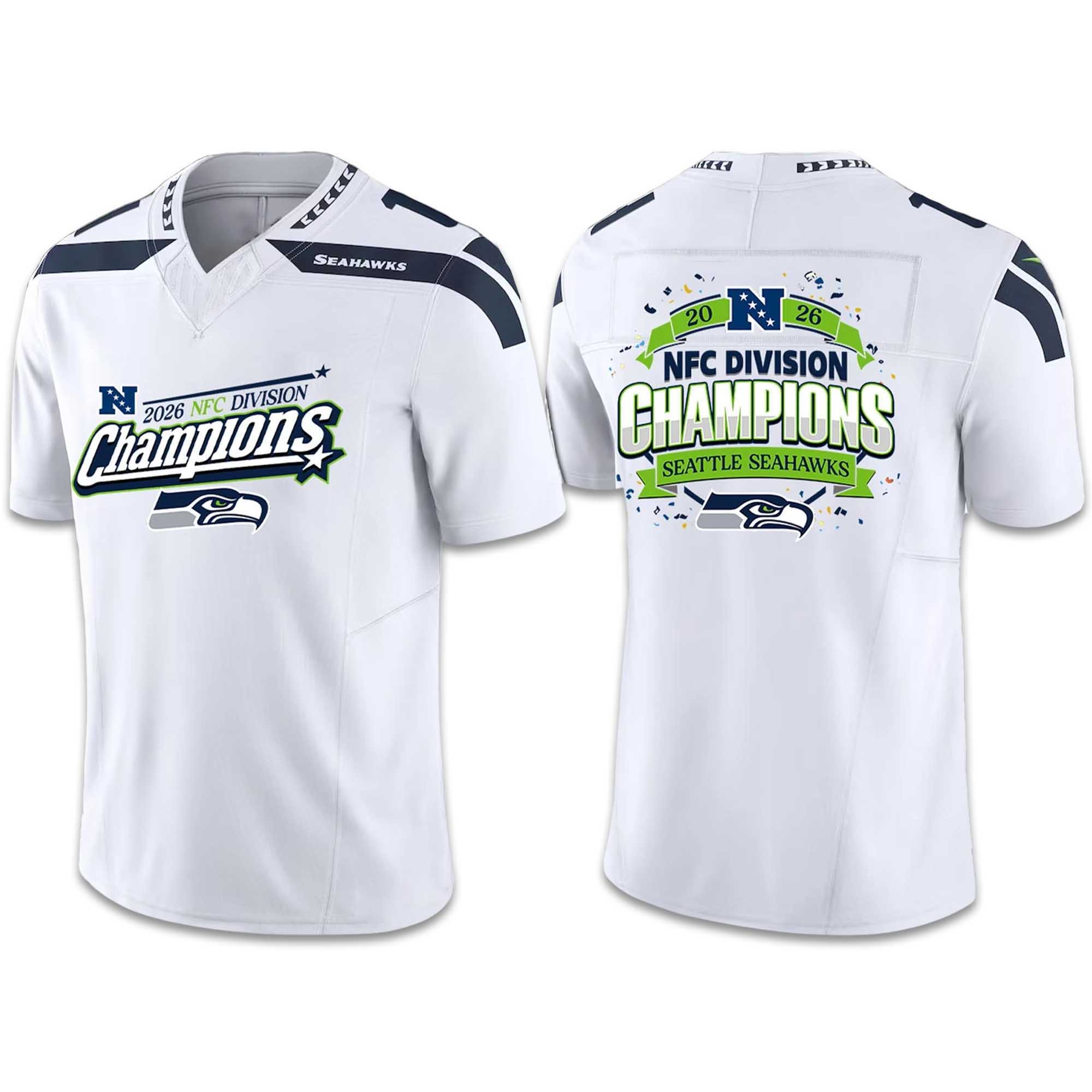 Seahawks x NFC Division Champions 2026 Football Jersey 2 Seahawks x NFC Division Champions 2026 Football Jersey