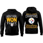Steelers 2025 AFC North Division Champions Been There Won That Hoodie