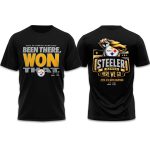 Steelers 2025 AFC North Division Champions Here We Go Shirt