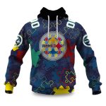 Steelers Autism Awareness Football Hoodie 2026