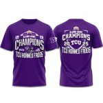 TCU Football Alamo Bowl Champions 2025 Shirt
