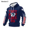 They Not Like Us Football Waffle Hoodie (2)
