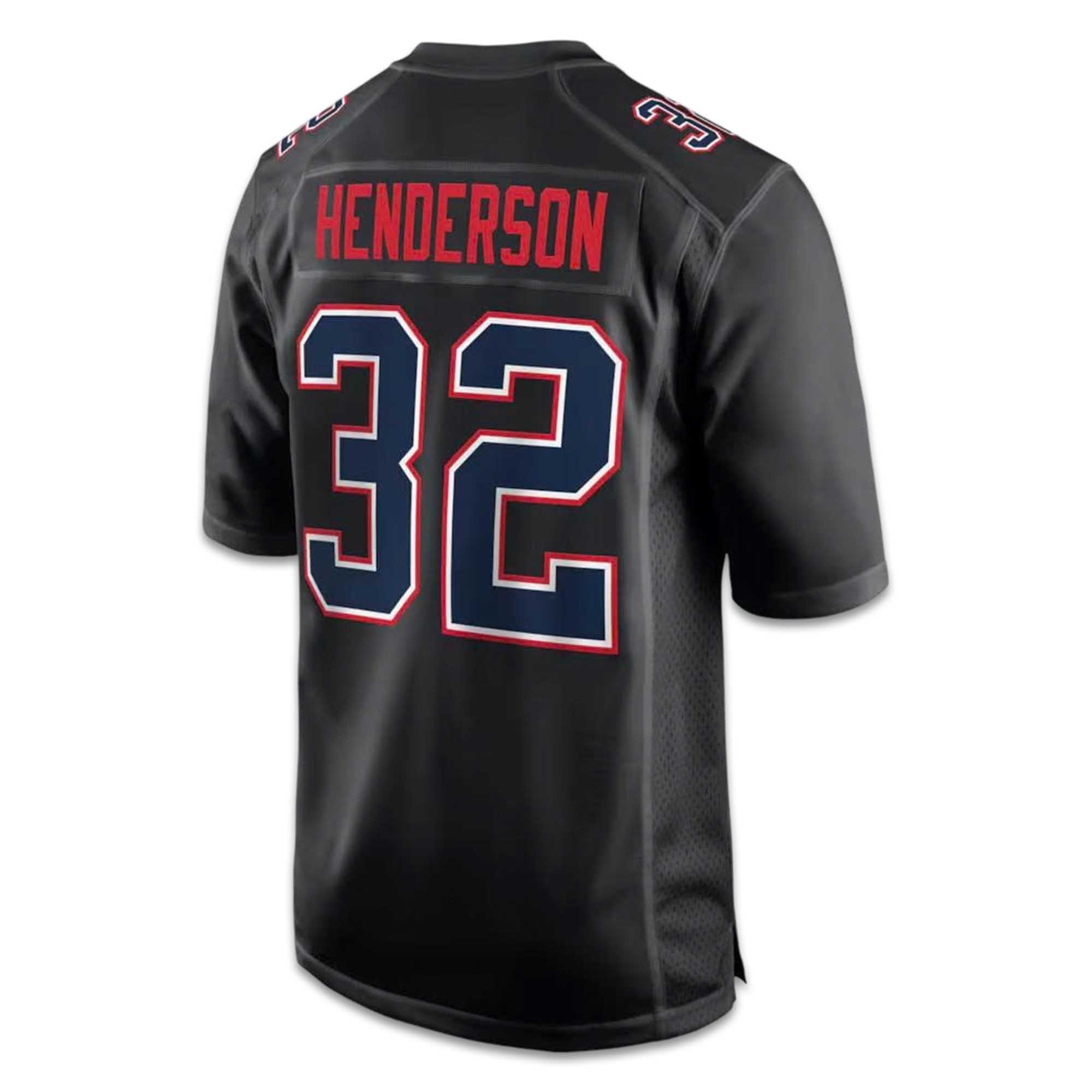 TreVeyon Henderson Patriots Bowl LX 2026 Jersey 3 TreVeyon Henderson Patriots Bowl LX 2026 Jersey