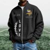 Vikings EST 1960 Quarter Zip Waffle Sweatshirt (11)