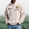 Vikings EST 1960 Quarter Zip Waffle Sweatshirt (12)