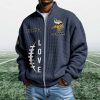 Vikings EST 1960 Quarter Zip Waffle Sweatshirt (13)