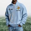 Vikings EST 1960 Quarter Zip Waffle Sweatshirt (18)
