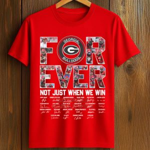 Bulldogs Forever For Ever Not Just When We Win Shirt (1)