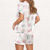 Watercolor Mahjong Satin Pajama Set (2)