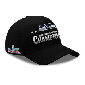 Seahawks Conference Champions Bowl LX Hat (1)