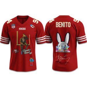 Bad Bunny 2026 49ers Bowl LX Halftime Show Jersey (1)