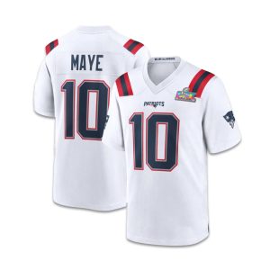 Drake Maye Patriots We Are All Patriots Bowl LX 2026 Jersey (2)