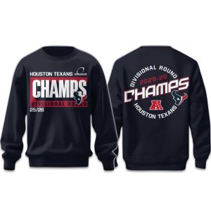 Texans Divisional Round Champions 2025 2026 Sweatshirt 1