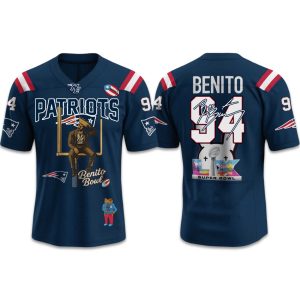Patriots Bad Bunny Halftime Show Signature Jersey (1)
