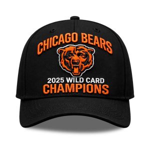Bears Wild Card Champions 2025 2026 Hat (1)