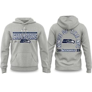 Seahawks King Of The NFC Champions 2025 Hoodie (1)