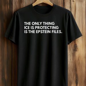 The Only Thing Ice is Protecting is the Epstein Files Shirt (1)