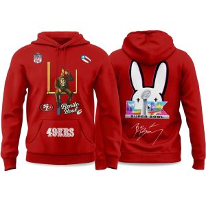 Bad Bunny 2026 49ers Bowl LX Halftime Show Hoodie (1)