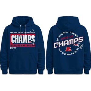 Patriots Divisional Round Champions 2025 2026 Hoodie 1