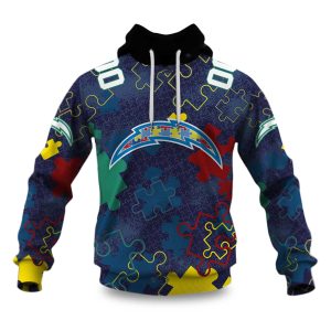 Chargers Autism Awareness Football Hoodie 2026 1