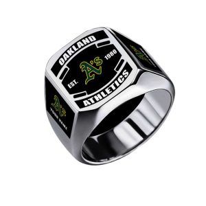 Athletics EST 1980 Baseball Ring 1