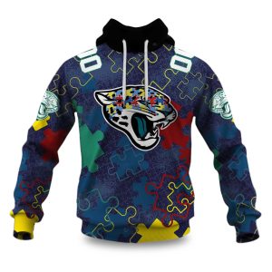 Jaguars Autism Awareness Football Hoodie 2026 1