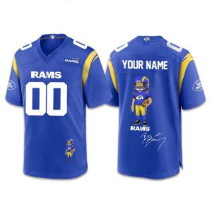 Personalized Rams Bad Bunny Super Bowl 2026 Concho Football Jersey (1)