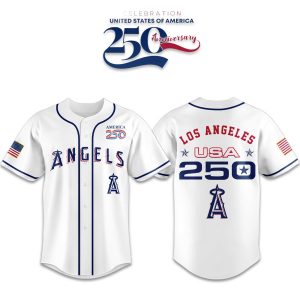 Angels America 250th Anniversary 2026 Baseball Jersey (1)